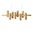 Black Note Keys Suspension - Gold