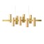 Black Note Keys Suspension - Gold