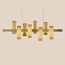 Black Note Keys Suspension - Gold