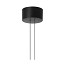 Arrangements Round Large Suspension Lamp With Big Surface Rose Canopy