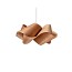 Swirl Small Pendant - Matte Black Canopy