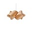 Swirl Small Pendant - Matte Black Canopy