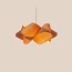 Swirl Small Pendant - Matte Black Canopy
