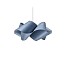 Swirl Small Pendant - Matte Black Canopy