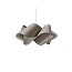 Swirl Small Pendant - Matte Black Canopy