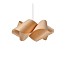 Swirl Large Pendant - Matte Black Canopy