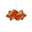 Swirl Large Pendant - Matte Black Canopy