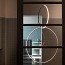 Arrangements Round Large Suspension Lamp With Recessed Rose Canopy
