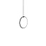 Arrangements Round Small Suspension Lamp With Recessed Rose Canopy