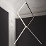 Arrangements Square Large Suspension Lamp With Small Surface Rose Canopy