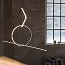 Arrangements Square Small Suspension Lamp With Small Surface Rose Canopy