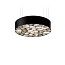 Spiro Medium Pendant - Matt Black