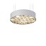 Spiro Medium Pendant - Matt White