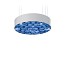 Spiro Medium Pendant - Matt White