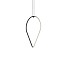 Arrangements Drop Down Suspension Lamp With Small Surface Rose Canopy