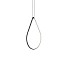 Arrangements Drop Up Suspension Lamp With Small Surface Rose Canopy