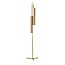 Black Note Triplet Floor Lamp - Gold