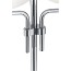 Arenzano Tre Fiamme Table Lamp - Carrara Marble
