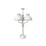 Arenzano Tre Fiamme Table Lamp - Carrara Marble