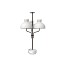 Arenzano Tre Fiamme Table Lamp - Carrara Marble