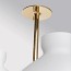 Arenzano Tre Fiamme Floor Lamp - Carrara Marble