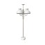 Arenzano Tre Fiamme Floor Lamp - Carrara Marble