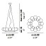 24 PEARLS Suspension Lamp