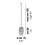 Damasco Medium Suspension Lamp