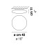 Moris 40 Ceiling Lamp