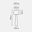 Wind 4067 Outdoor Floor Lamp