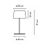 Warm 4896 Table Lamp