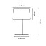 Warm 4900 Table Lamp