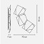 Origami 4506 Outdoor Wall Lamp