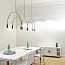 Volta Suspension Lamp - T-3535S-M - With White Surface Canopy