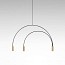 Volta Suspension Lamp - T-3536S-M - With White Surface Canopy