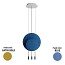 Revolta Suspension - R40S.1S1D-M - With Acoustic Panel & Black Surface Canopy