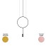 Revolta Suspension - T-3635S-M - With Acoustic Panel & Black Surface Canopy