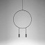 Revolta Suspension - T-3636S-M - With Acoustic Panel & White Surface Canopy