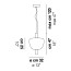 Riflesso 3 Suspension Lamp