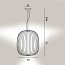 Spokes 2 Large Suspension Lamp