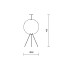 Luna Verticale Floor Lamp