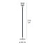 Flute Large Floor Lamp