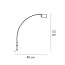 Falena Wall Lamp