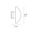 Sillaba Wall Lamp Large