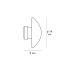 Sillaba Ceiling Lamp Large