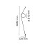 Wirering Wall Lamp With Grey Cable