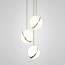 Mini Crescent Chandelier 3 Piece