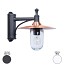 Montana Wall Lamp Outdoor - With Clear Glass
