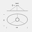 Ellisse Major Pendant With Downlight