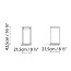 Frame Small Outdoor Floor Lamp